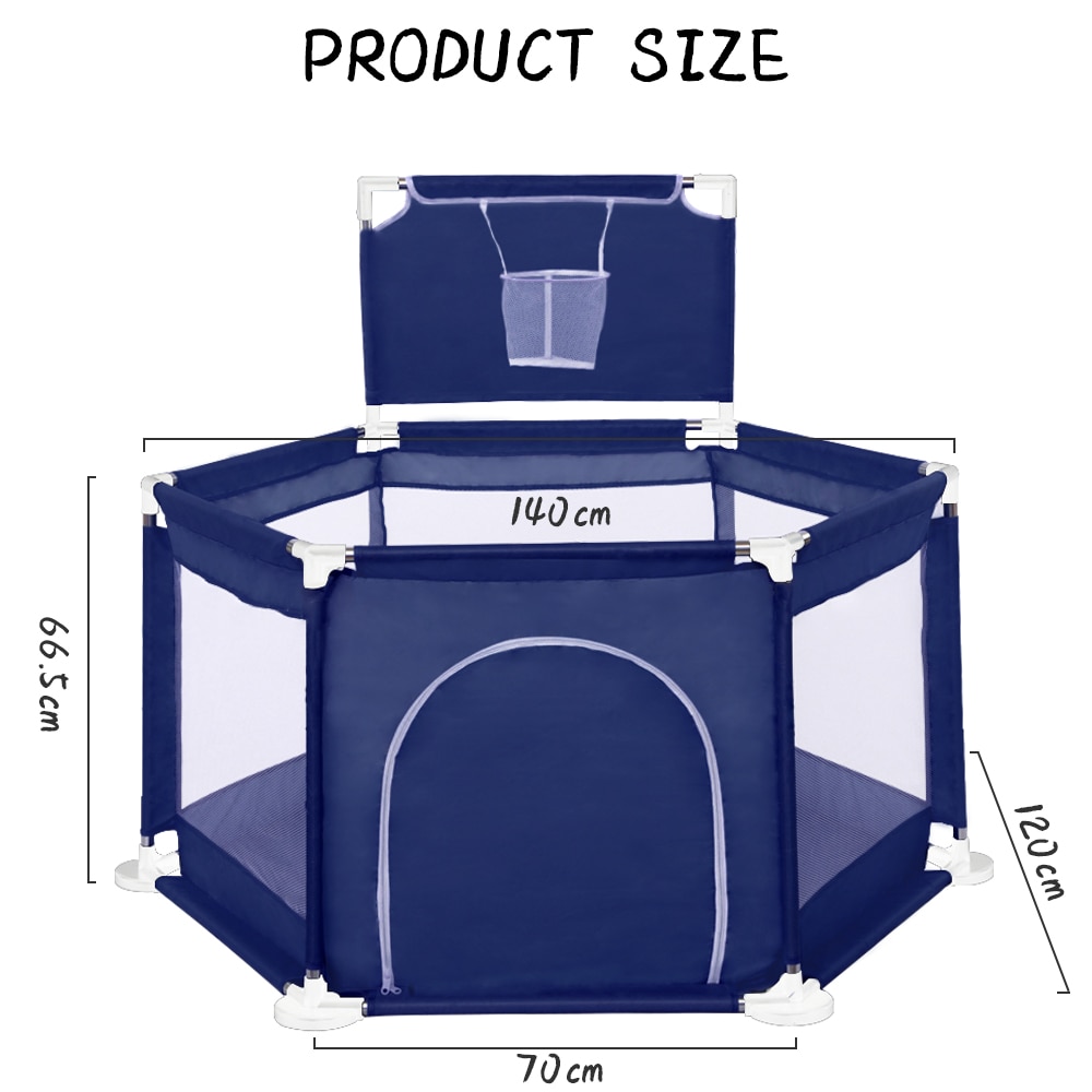 Playpen For Kids Basketball Pool Fence